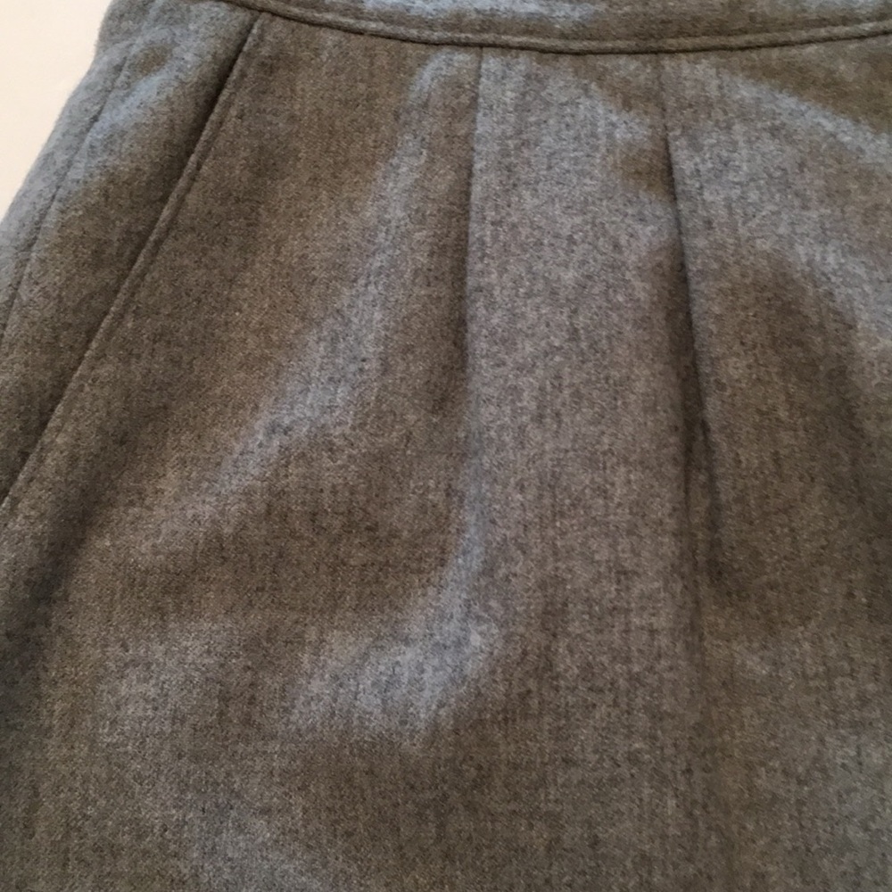 Pendleton 100% Wool Lined Skirt With Kickpleat Si… - image 6